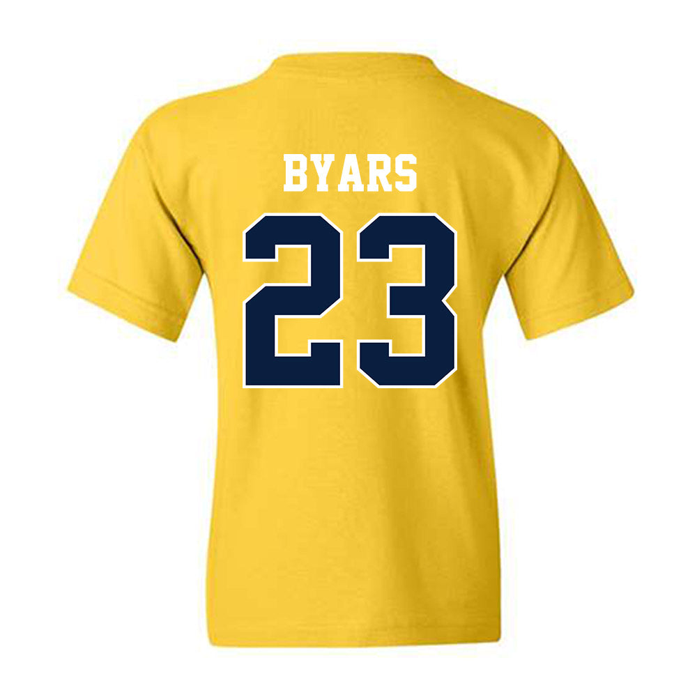 Michigan - NCAA Women's Basketball : Ciara Byars - Sports Shersey Youth T-Shirt-1
