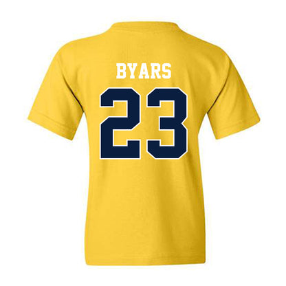 Michigan - NCAA Women's Basketball : Ciara Byars - Sports Shersey Youth T-Shirt-1