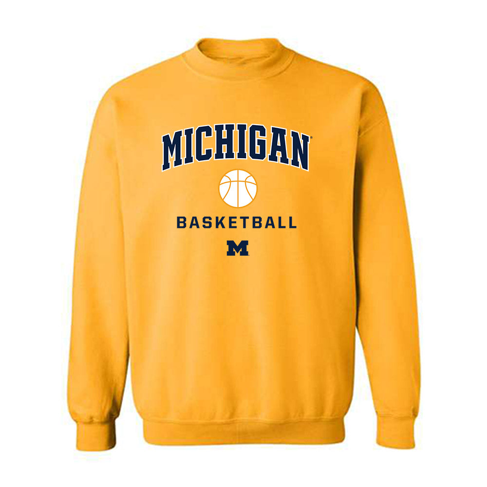 Michigan - NCAA Women's Basketball : Ally VanTimmeren - Sports Shersey Crewneck Sweatshirt-0