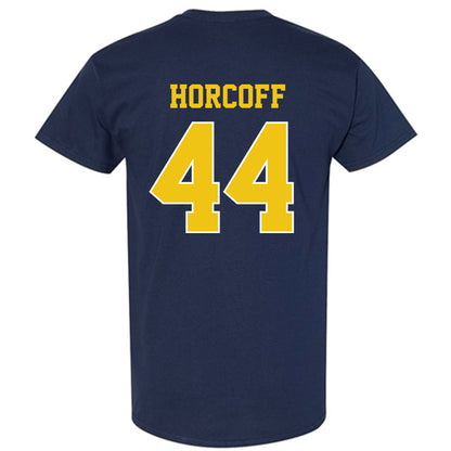 Michigan - NCAA Men's Ice Hockey : Will Horcoff - Sports Shersey T-Shirt-1