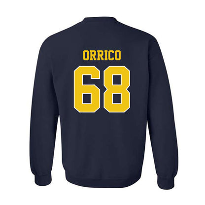 Michigan - NCAA Men's Ice Hockey : Josh Orrico - Sports Shersey Crewneck Sweatshirt-1