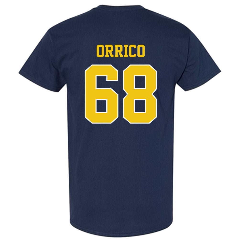 Michigan - NCAA Men's Ice Hockey : Josh Orrico - Sports Shersey T-Shirt-1