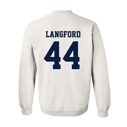 Michigan - NCAA Softball : Indiana Langford - Sports Shersey Crewneck Sweatshirt-1