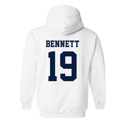 Michigan - NCAA Softball : Reganne Bennett - Sports Shersey Hooded Sweatshirt-1