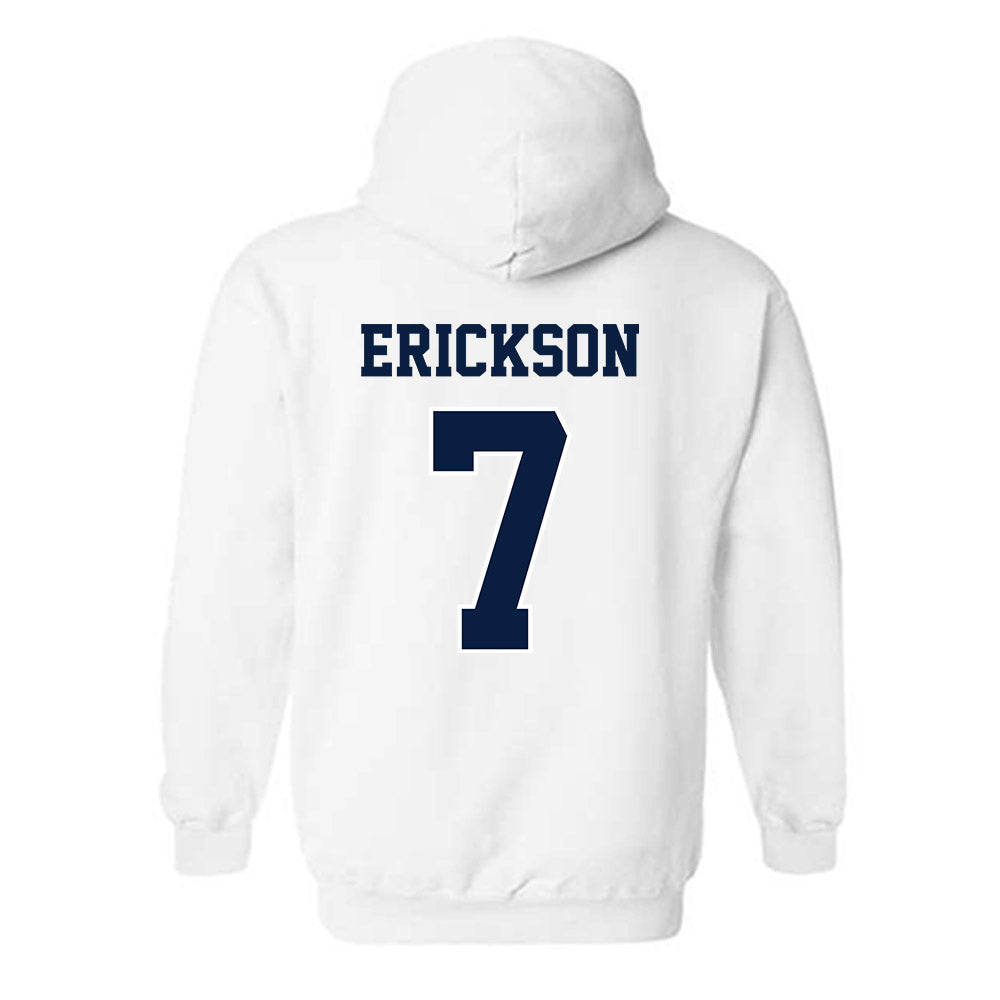Michigan - NCAA Softball : Maddie Erickson - Sports Shersey Hooded Sweatshirt-1