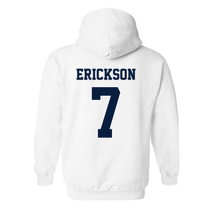 Michigan - NCAA Softball : Maddie Erickson - Sports Shersey Hooded Sweatshirt-1