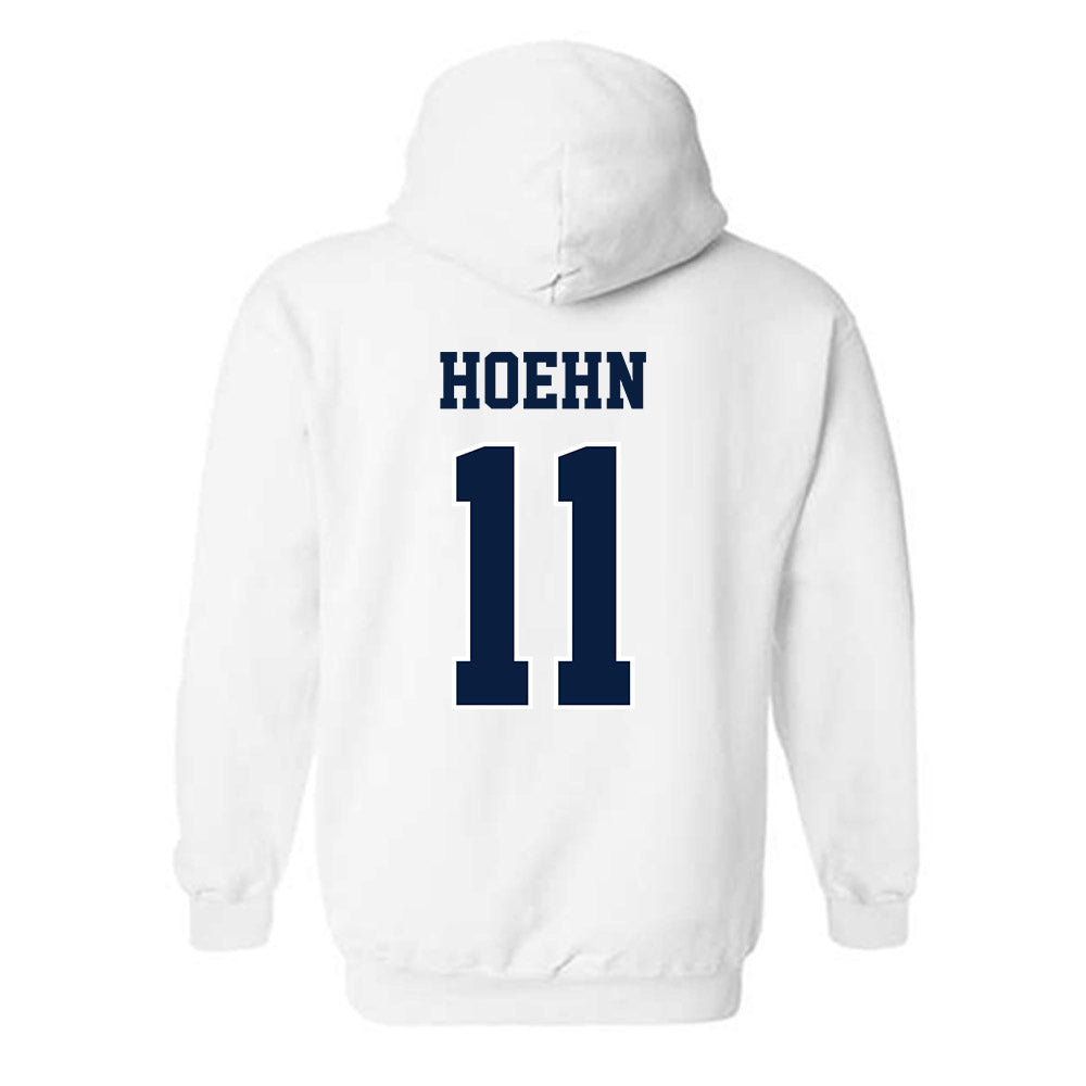 Michigan - NCAA Softball : Erin Hoehn - Sports Shersey Hooded Sweatshirt-1