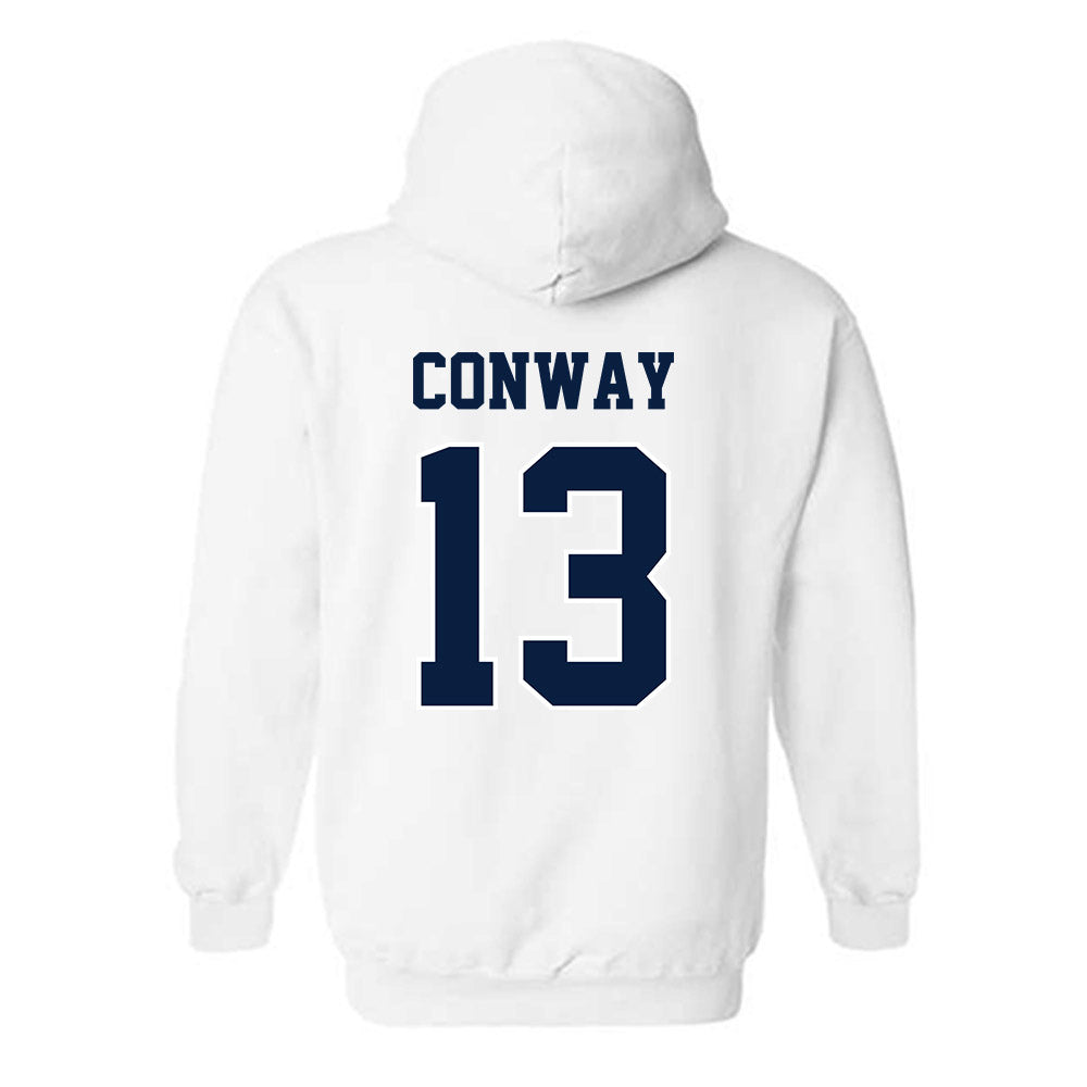 Michigan - NCAA Softball : Jenissa Conway - Sports Shersey Hooded Sweatshirt-1