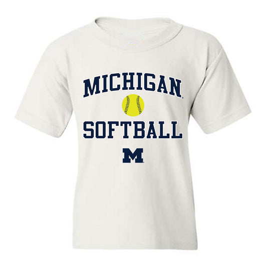 Michigan - NCAA Softball : Indiana Langford - Sports Shersey Youth T-Shirt-0
