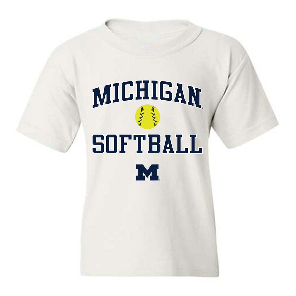 Michigan - NCAA Softball : Reganne Bennett - Sports Shersey Youth T-Shirt-0