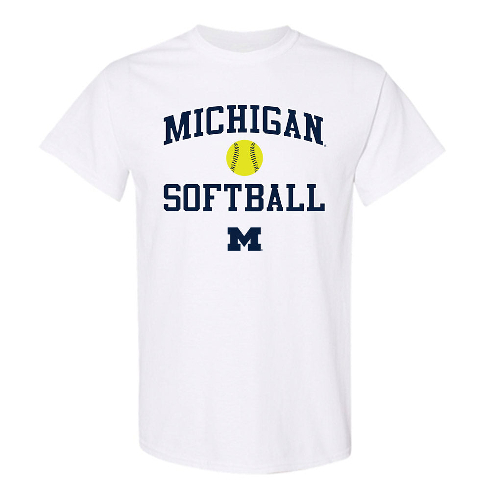 Michigan - NCAA Softball : Ella Stephenson - Sports Shersey T-Shirt-0