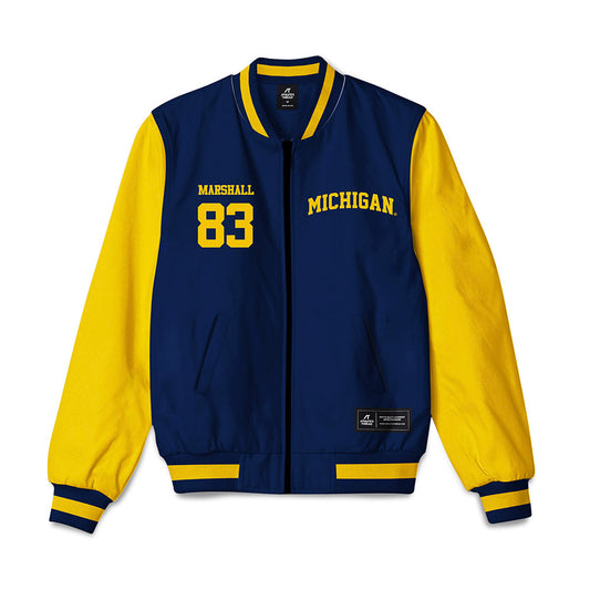 Michigan - NCAA Football : Zack Marshall - Bomber Jacket-0