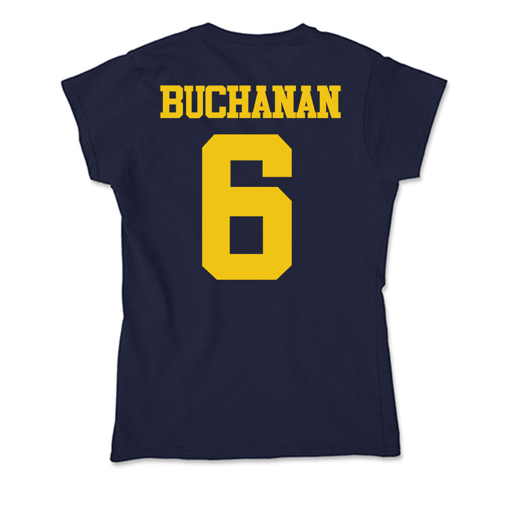 Michigan - NCAA Football : JJ Buchanan - Classic Shersey Soft Style Women’s T-Shirt-1