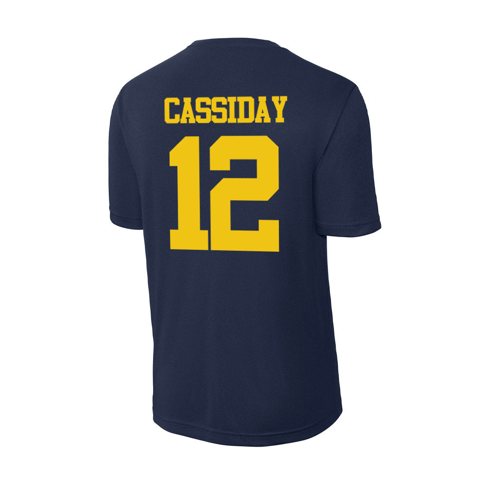 Michigan - NCAA Men's Soccer : Nicholas Cassiday - Activewear T-Shirt-1