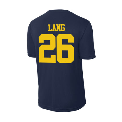 Michigan - NCAA Women's Soccer : Jenna Lang - Activewear T-Shirt-1