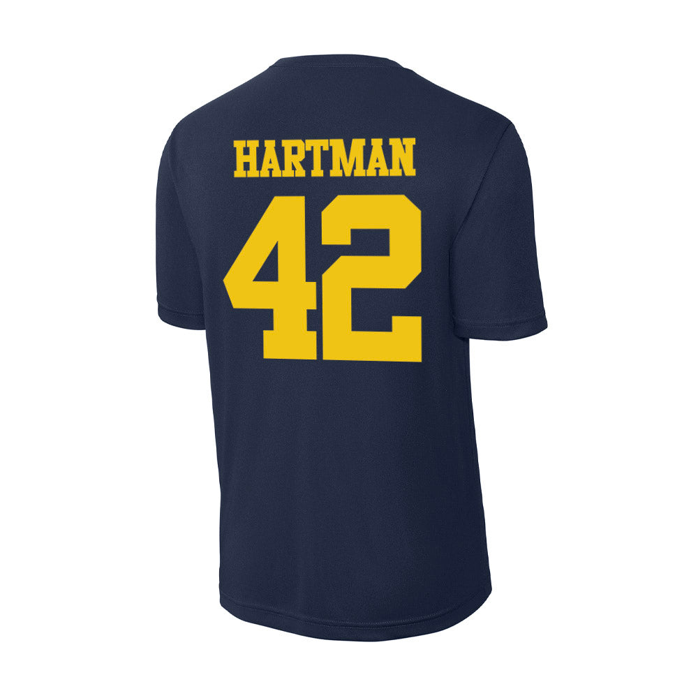 Michigan - NCAA Women's Lacrosse : Allie Hartman - Activewear T-Shirt-1