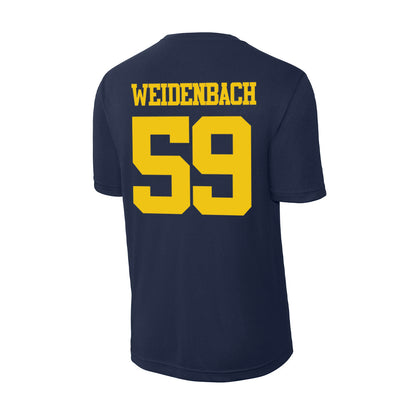 Michigan - NCAA Football : John Weidenbach - Activewear T-Shirt-1