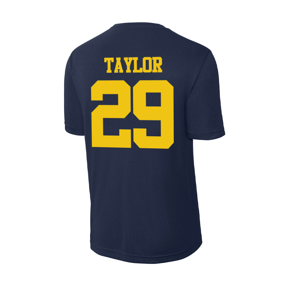 Michigan - NCAA Football : Chase Taylor - Activewear T-Shirt-1