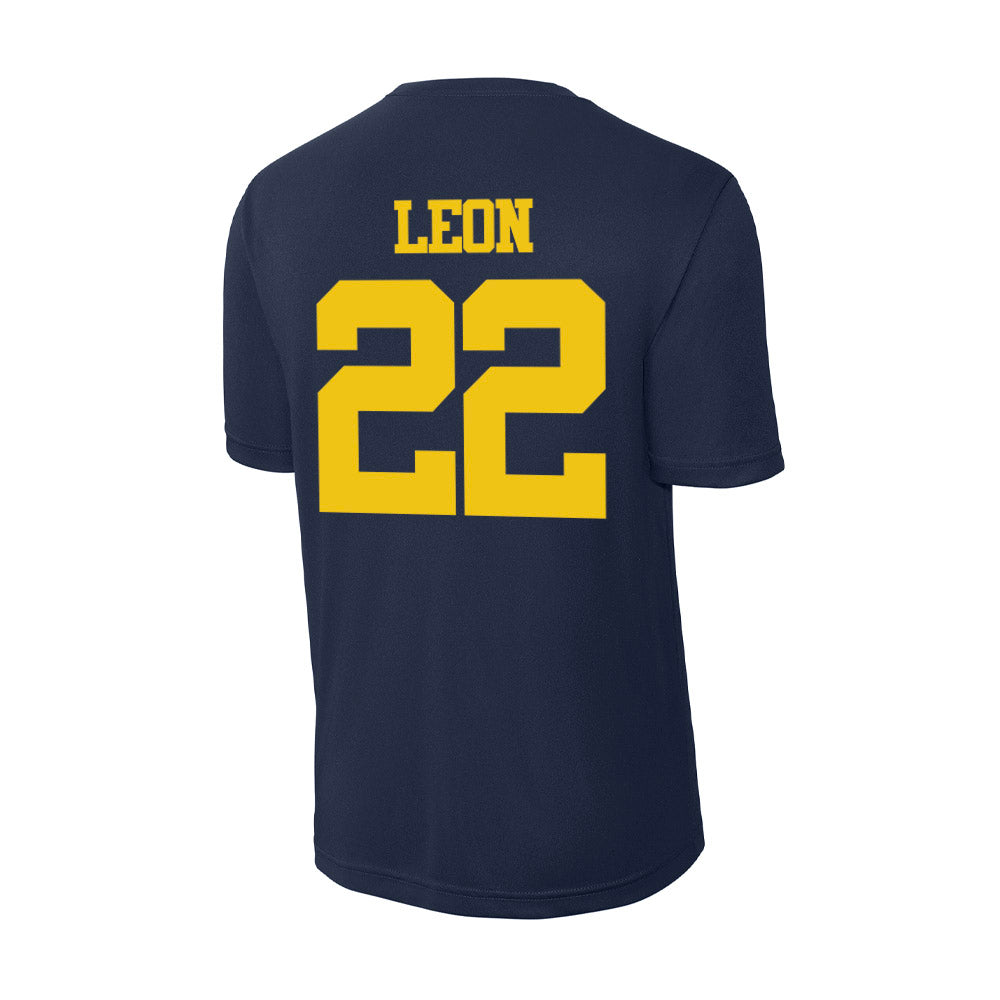 Michigan - NCAA Men's Soccer : Michael Leon - Activewear T-Shirt-1