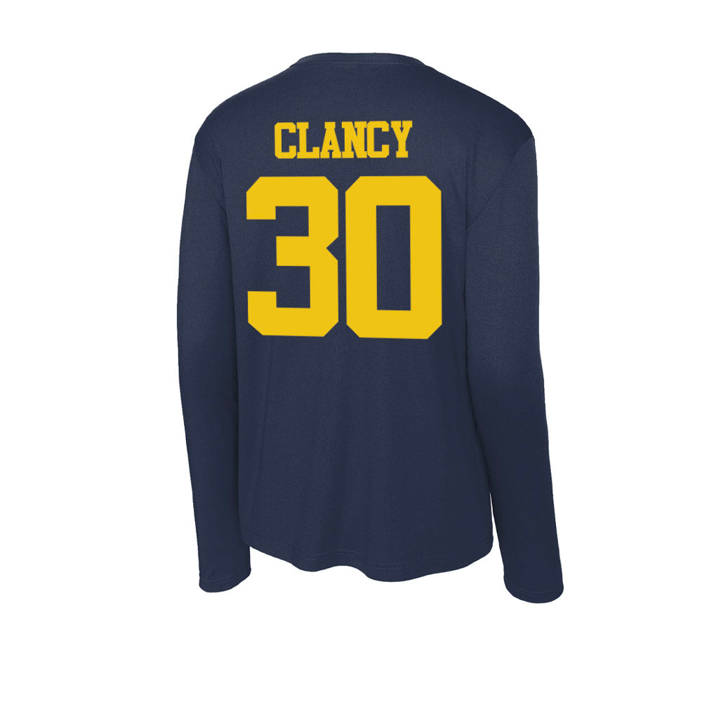 Michigan - NCAA Women's Lacrosse : Rowan Clancy - Activewear Long Sleeve T-Shirt-1