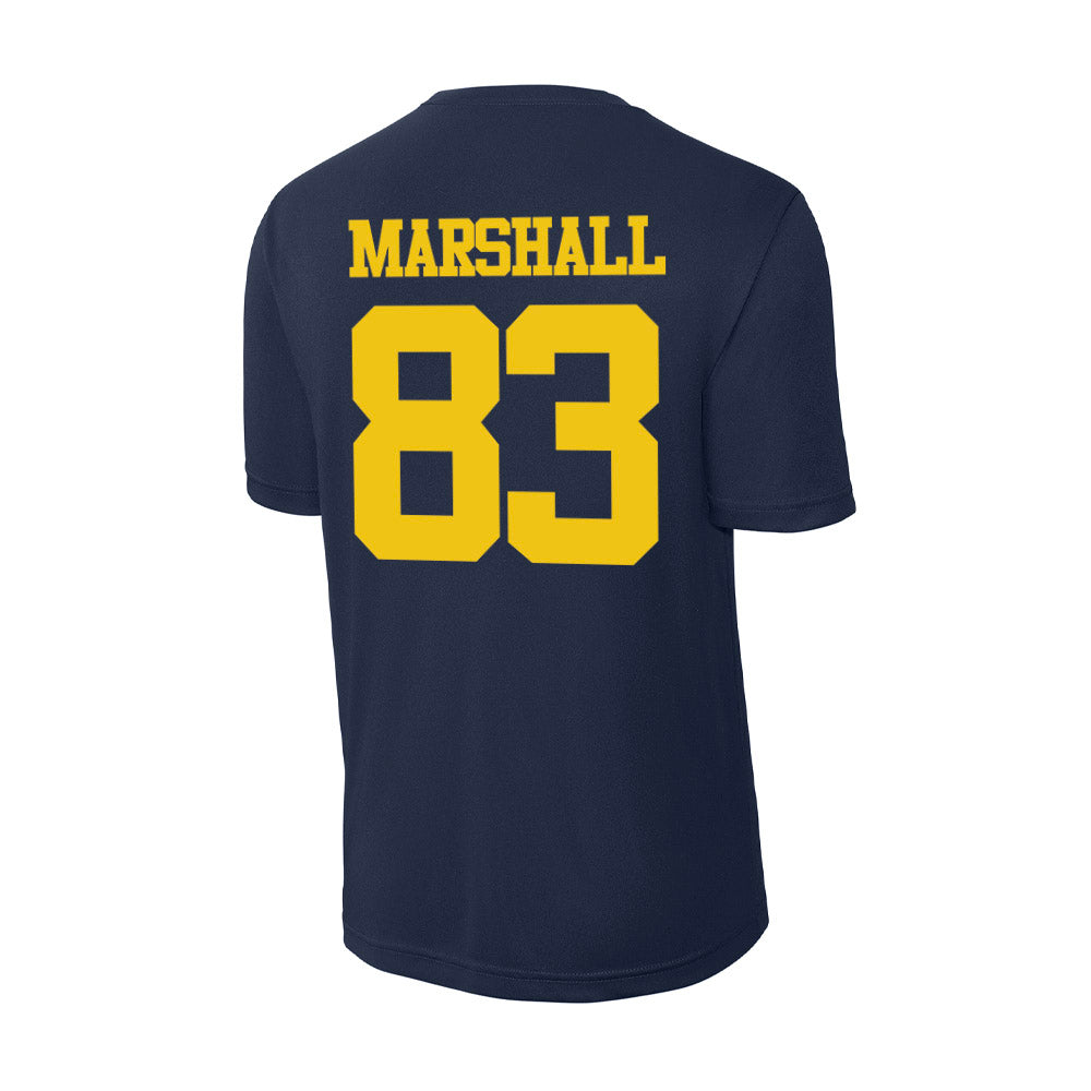 Michigan - NCAA Football : Zack Marshall - Activewear T-Shirt-1