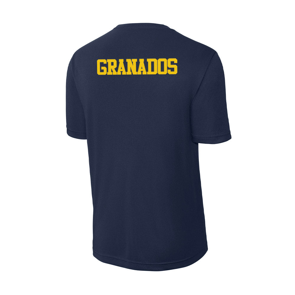 Michigan - NCAA Men's Gymnastics : Zach Granados - Activewear T-Shirt-1
