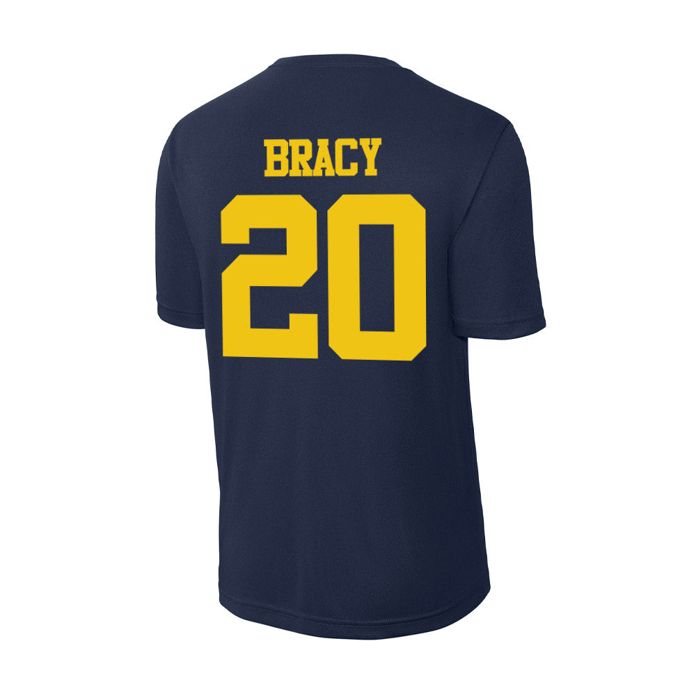 Michigan - NCAA Football : Chris Bracy - Activewear T-Shirt-1