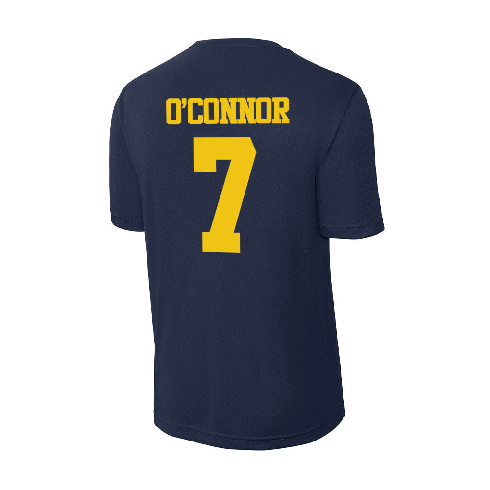 Michigan - NCAA Men's Lacrosse : Will O'Connor - Activewear T-Shirt-1