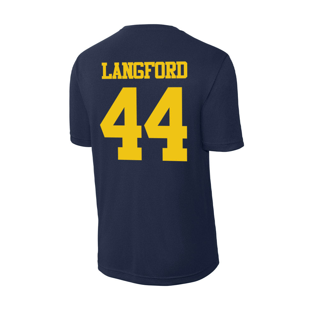 Michigan - NCAA Softball : Indiana Langford - Classic Shersey Activewear T-Shirt-1