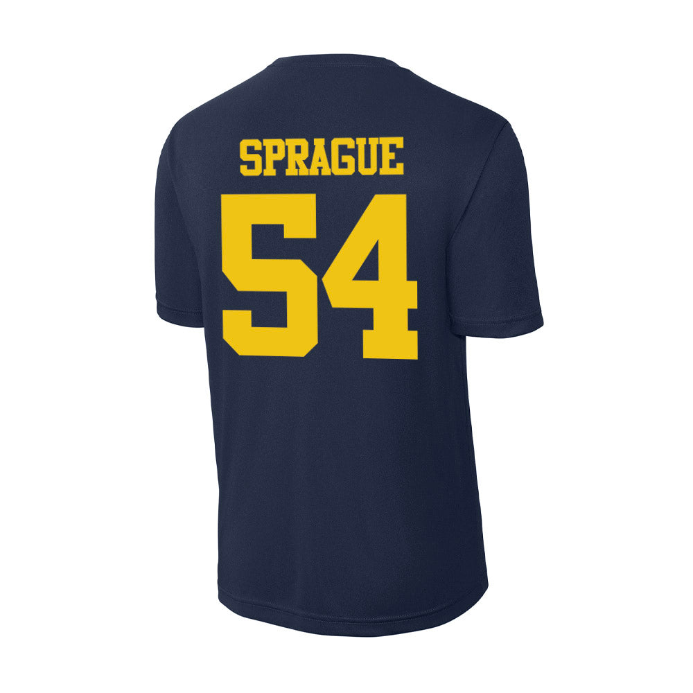 Michigan - NCAA Football : Andrew Sprague - Activewear T-Shirt-1