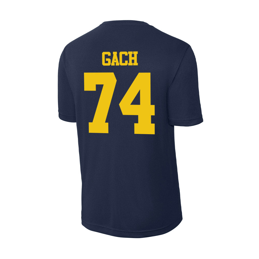 Michigan - NCAA Football : Avery Gach - Activewear T-Shirt-1