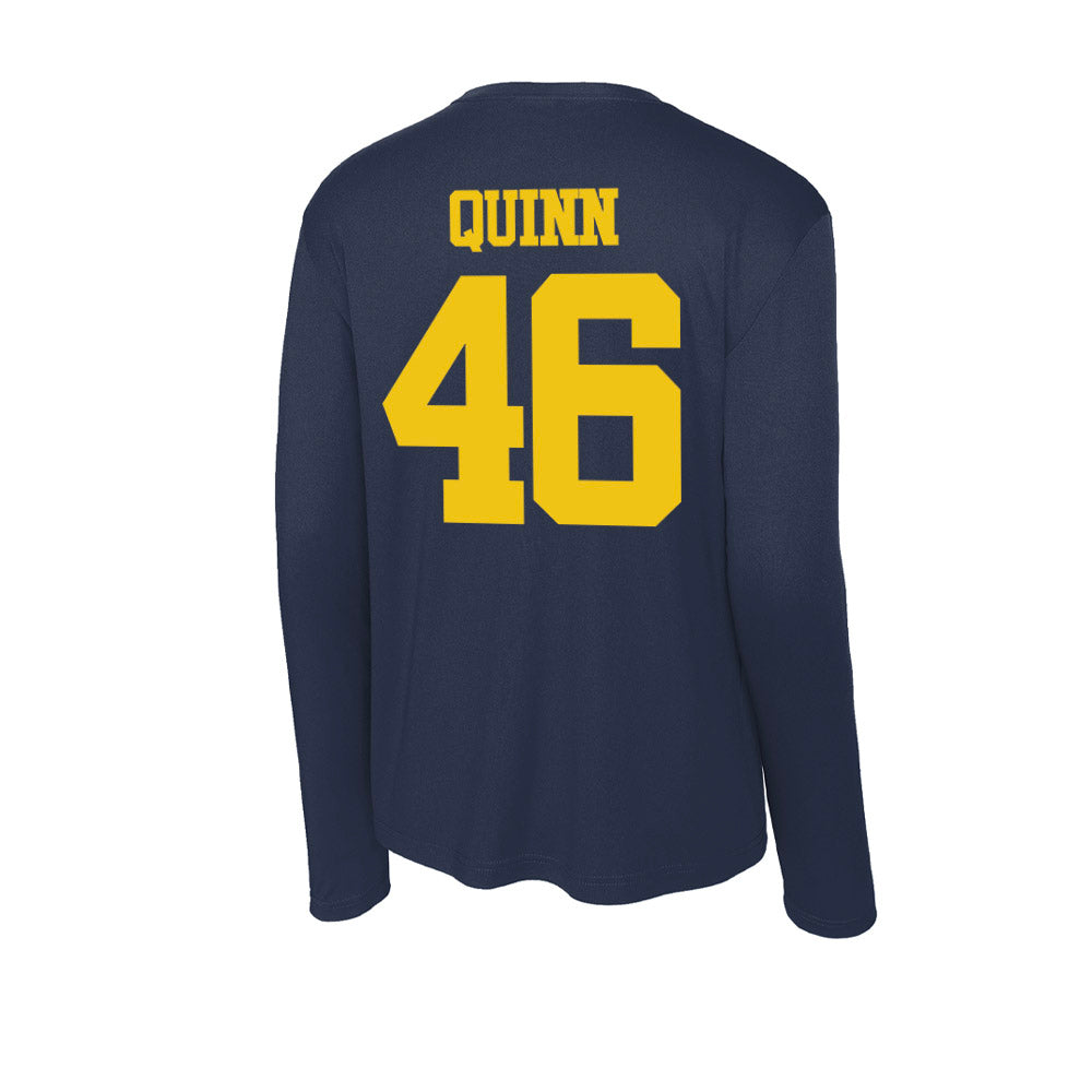 Michigan - NCAA Football : Crandall Quinn - Activewear Long Sleeve T-Shirt-1