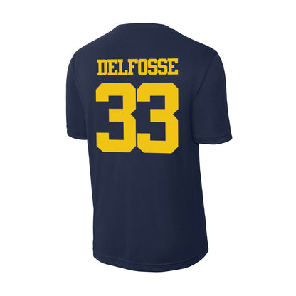 Michigan - NCAA Women's Basketball : Te'Yala Delfosse - Activewear T-Shirt-1
