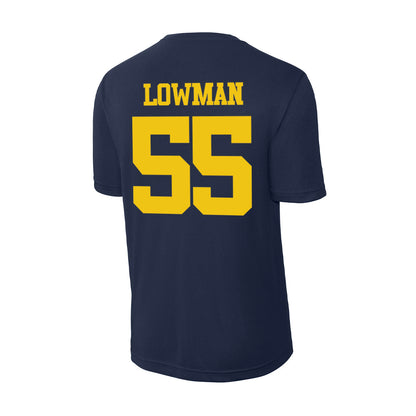 Michigan - NCAA Men's Lacrosse : Thomas Lowman - Activewear T-Shirt-1