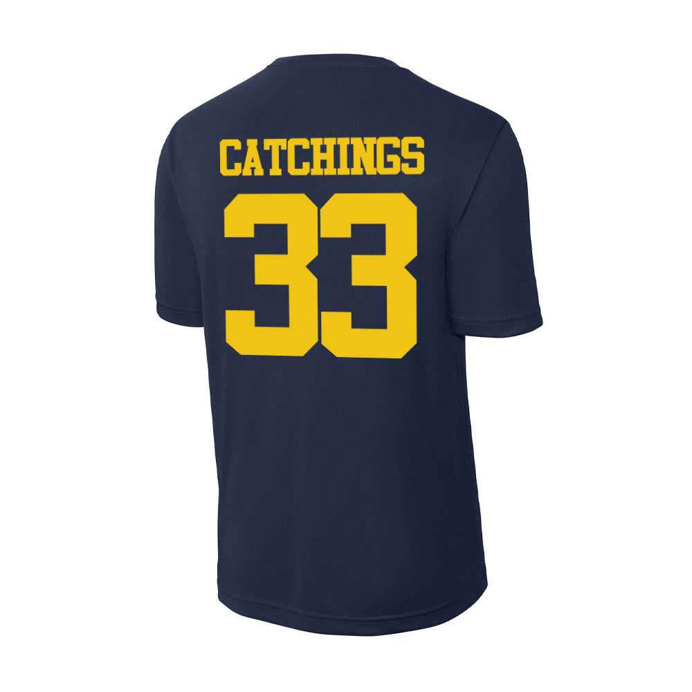 Michigan - NCAA Football : Kaden Catchings - Activewear T-Shirt-1