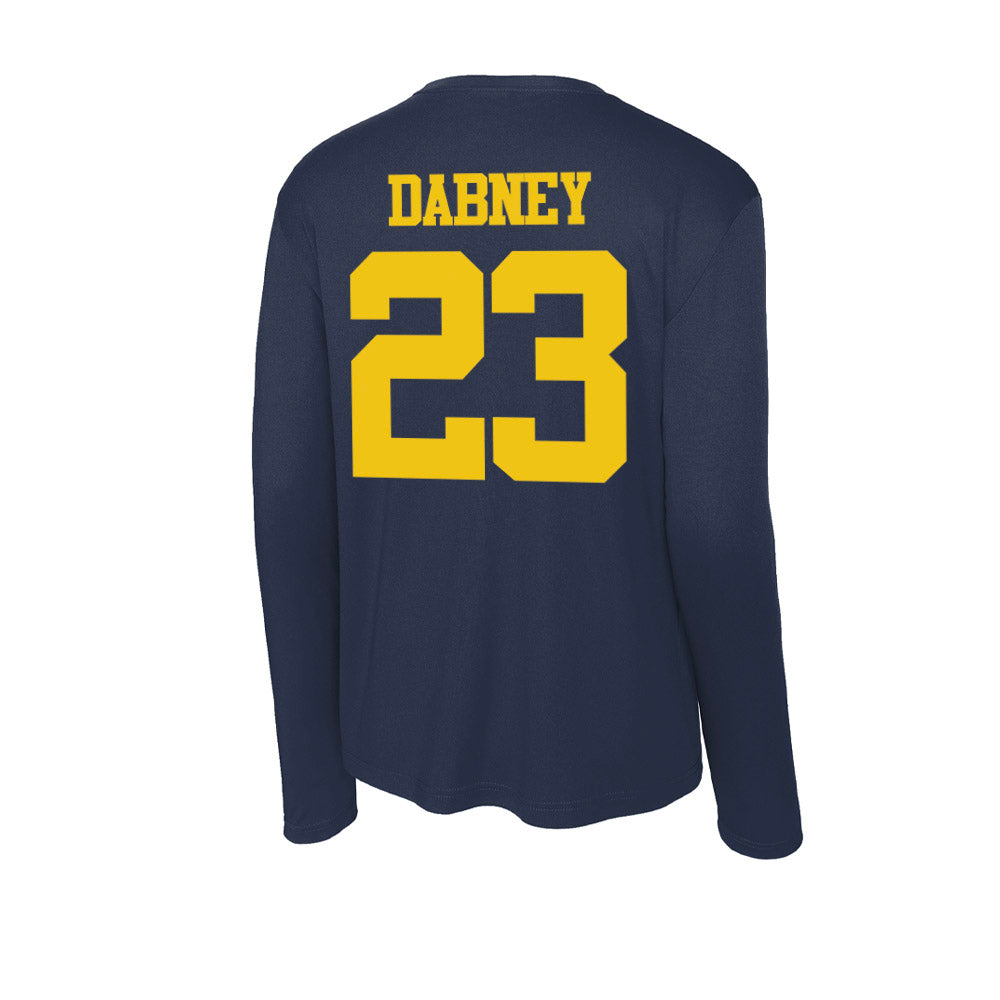 Michigan - NCAA Football : Markel Dabney - Activewear Long Sleeve T-Shirt-1