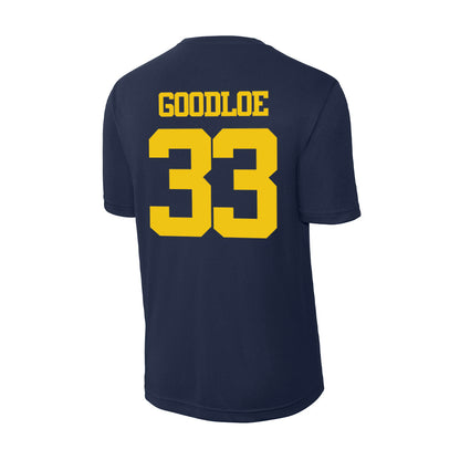 Michigan - NCAA Women's Lacrosse : Emileigh Goodloe - Activewear T-Shirt-1