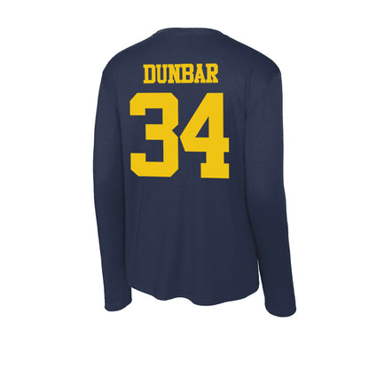 Michigan - NCAA Women's Basketball : Aaiyanna Dunbar - Activewear Long Sleeve T-Shirt-1
