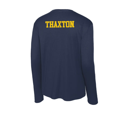 Michigan - NCAA Women's Gymnastics : Paige Thaxton - Classic Shersey Activewear Long Sleeve T-Shirt-1