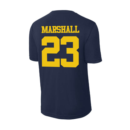 Michigan - NCAA Football : Jordan Marshall - Activewear T-Shirt-1