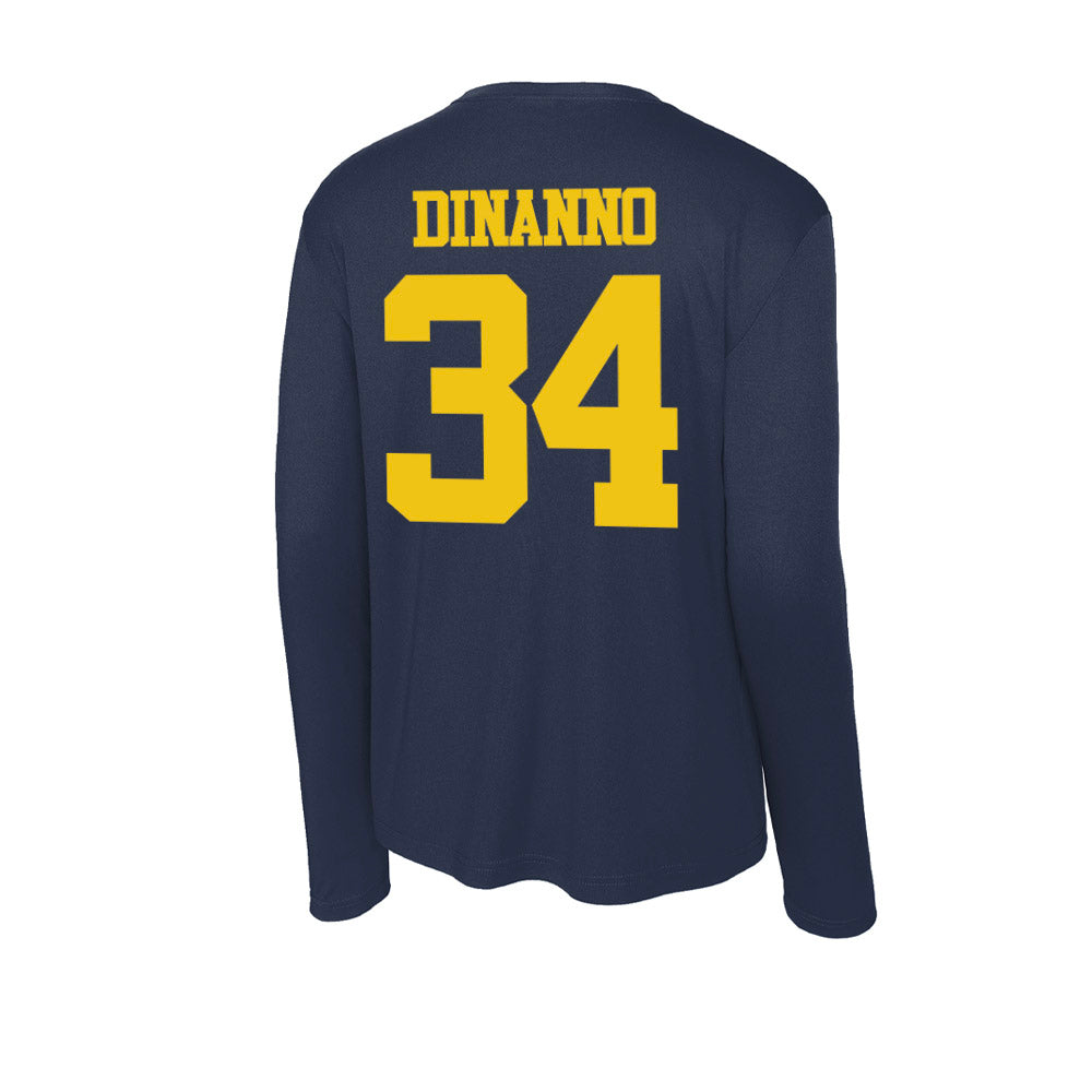 Michigan - NCAA Women's Lacrosse : Isabel DiNanno - Activewear Long Sleeve T-Shirt-1