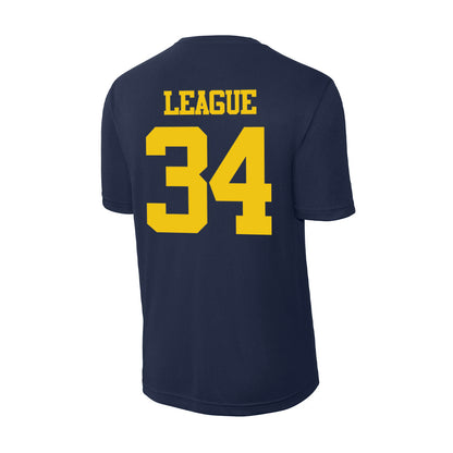 Michigan - NCAA Women's Soccer : Aniyah League - Activewear T-Shirt-1