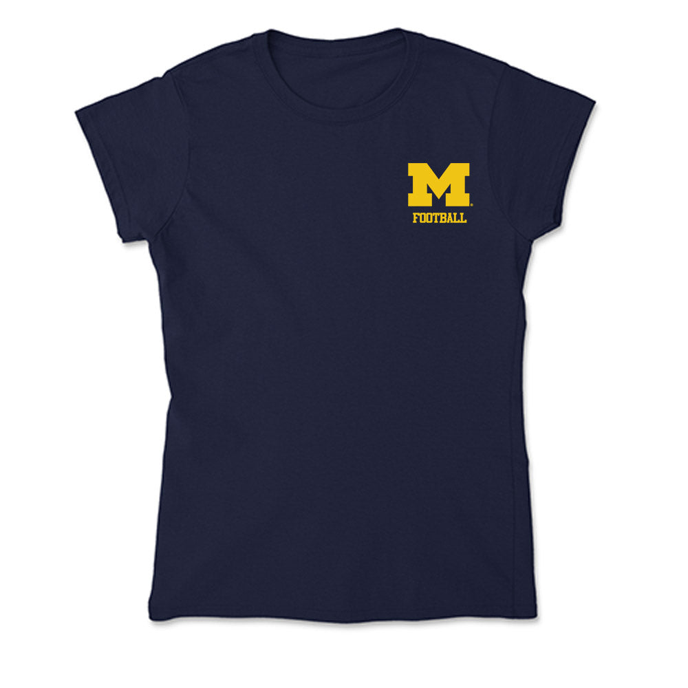 Michigan - NCAA Football : JJ Buchanan - Classic Shersey Soft Style Women’s T-Shirt-0
