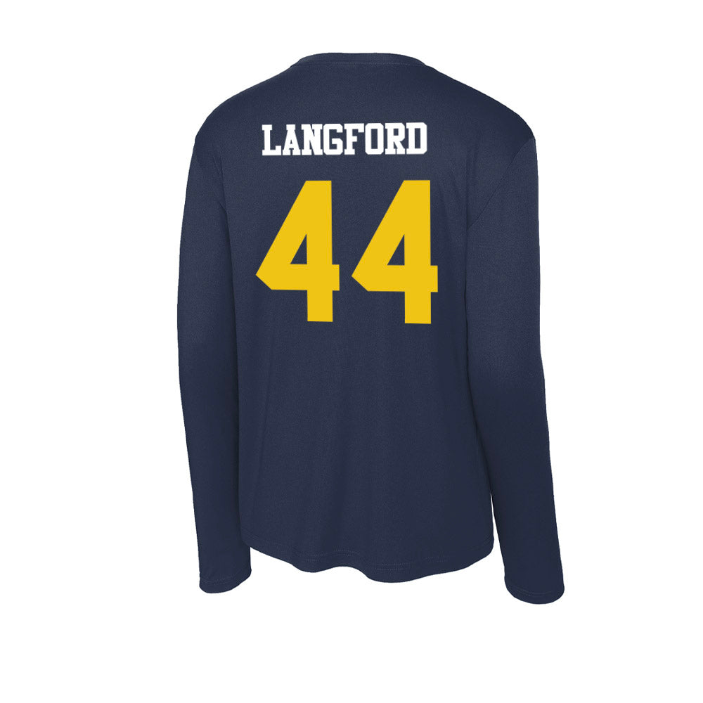 Michigan - NCAA Softball : Indiana Langford - Classic Shersey Activewear Long Sleeve T-Shirt-1