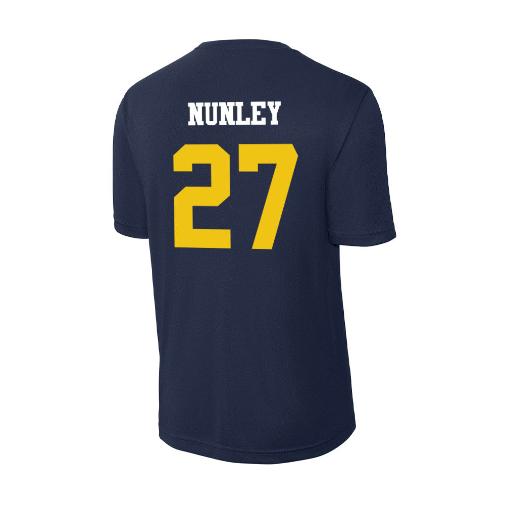 Michigan - NCAA Football : Ernest Nunley - Activewear T-Shirt-1