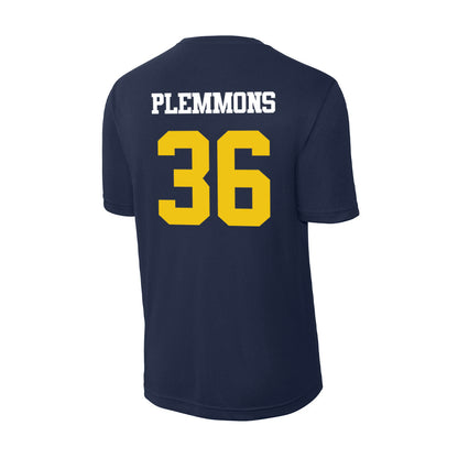 Michigan - NCAA Men's Lacrosse : Brandon Plemmons - Activewear T-Shirt-1