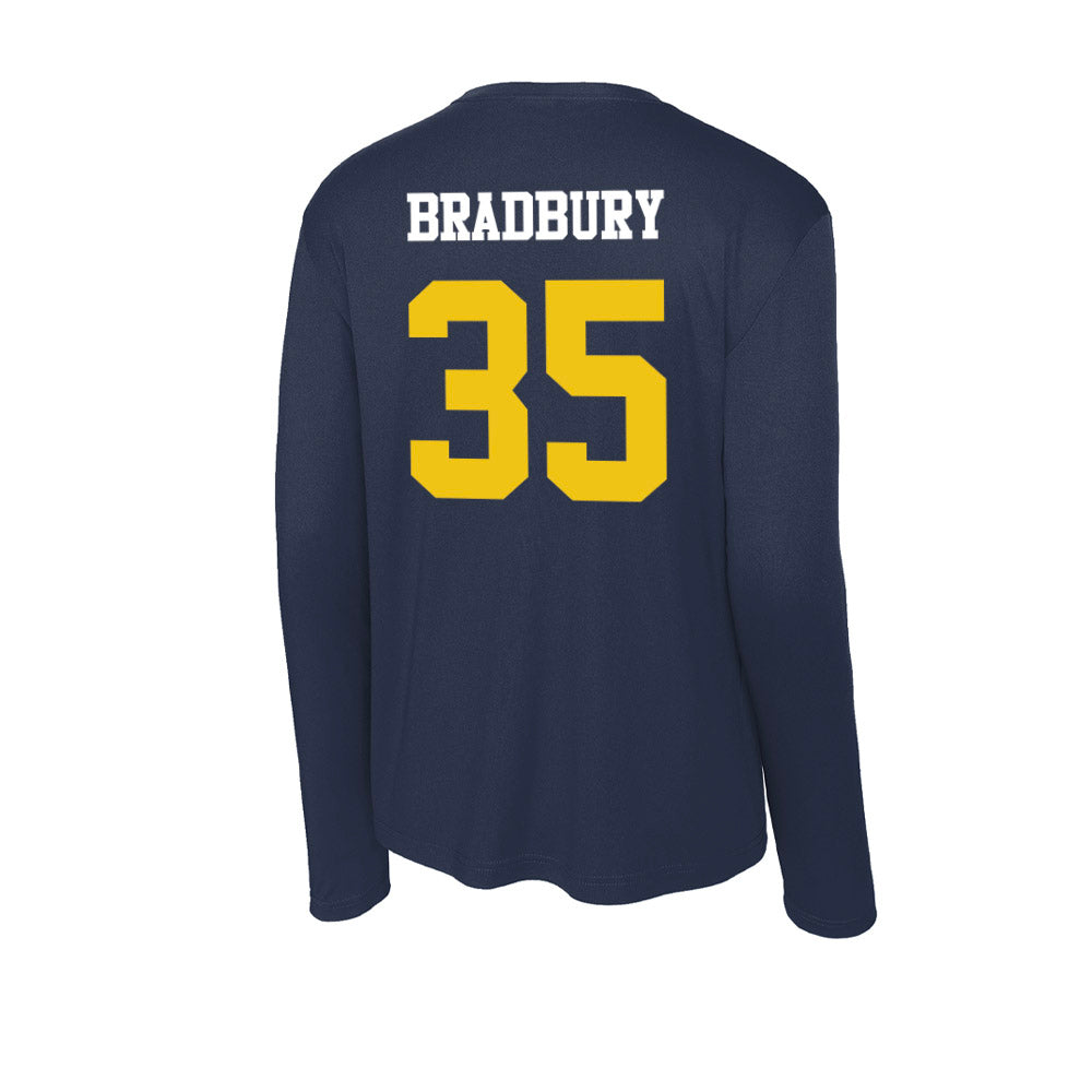 Michigan - NCAA Women's Lacrosse : Emma Bradbury - Activewear Long Sleeve T-Shirt-1