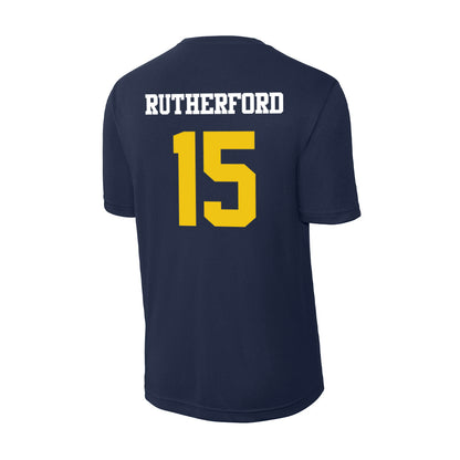 Michigan - NCAA Women's Lacrosse : Maya Rutherford - Activewear T-Shirt-1