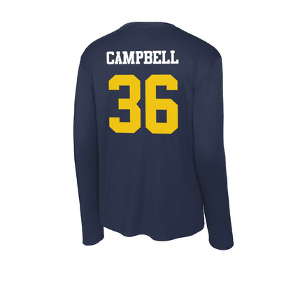 Michigan - NCAA Baseball : Josh Campbell - Activewear Long Sleeve T-Shirt-1