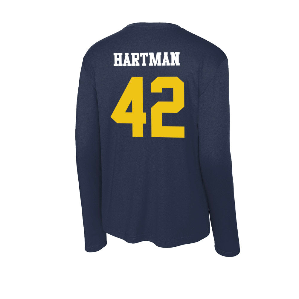 Michigan - NCAA Women's Lacrosse : Allie Hartman - Activewear Long Sleeve T-Shirt-1